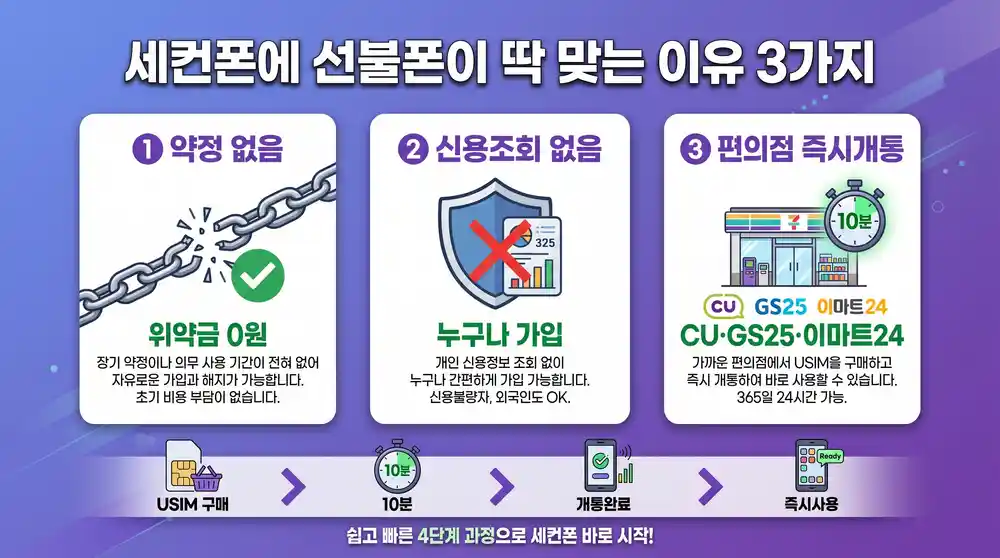 세컨폰 선불폰 추천 — 업무·학생·여행자 용도별 골라보는 법