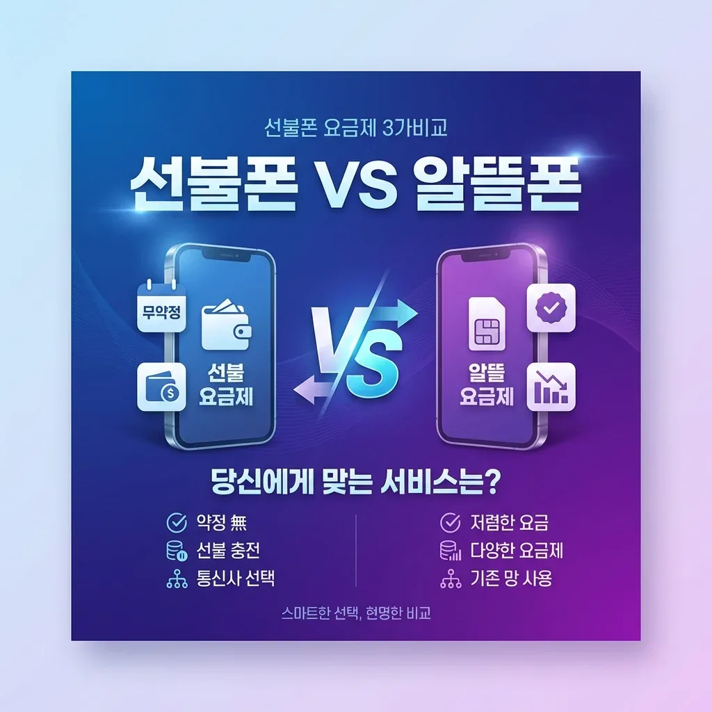 선불폰 셀프개통 5단계 플로우차트 — 당일배송 유심 선택부터 즉시 사용까지