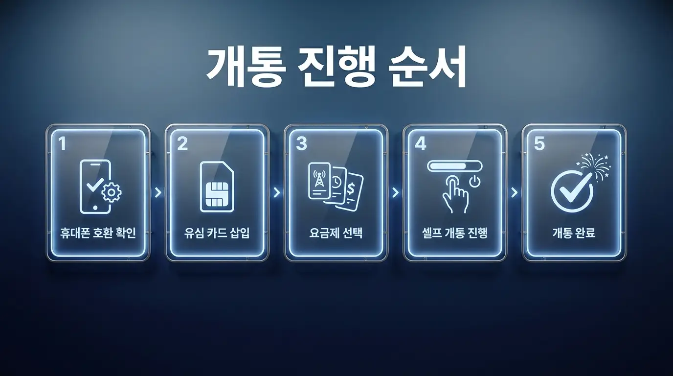 공기계 후불폰 개통 조건, 앤텔레콤에서 망과 요금 확인하는 순서