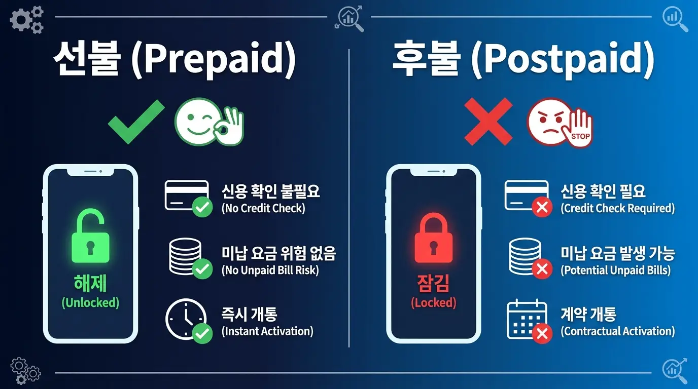 앤텔레콤 KT망으로 미납 정지 상태에서 당일 개통하는 방법