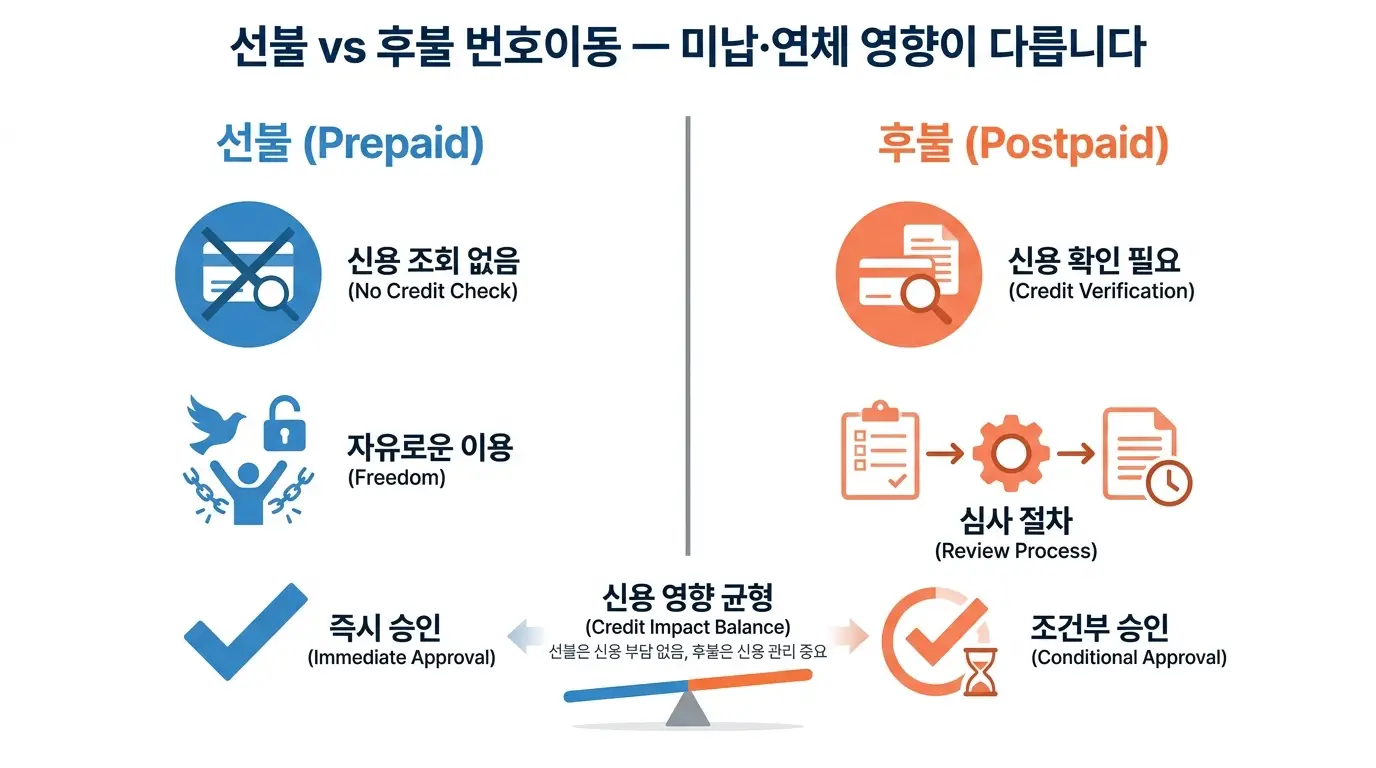 몬스터선불폰 번호이동 조건, 연체 이력 있어도 이동 가능한지 확인하는 법