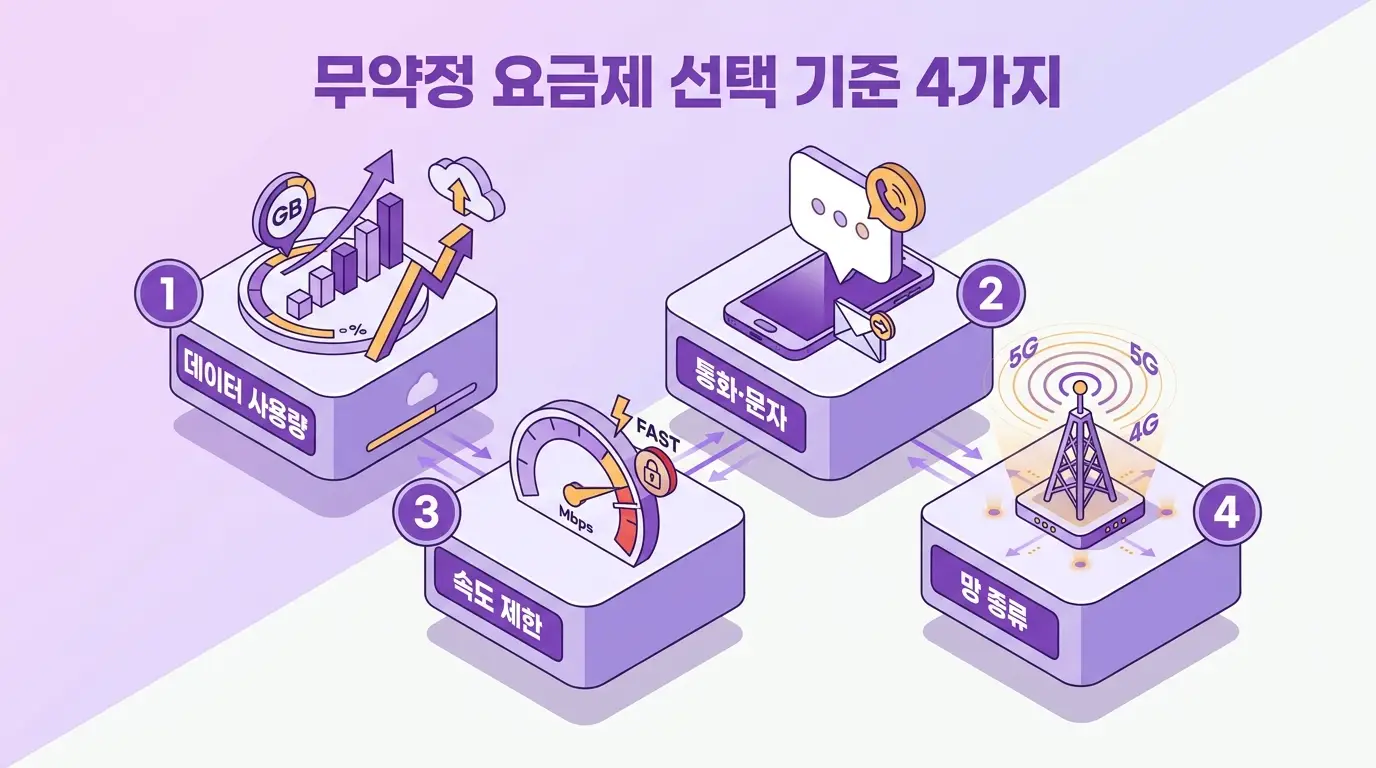 후불유심 약정 없이 개통하는 방법, 무약정 요금제 선택 기준과 신청 절차