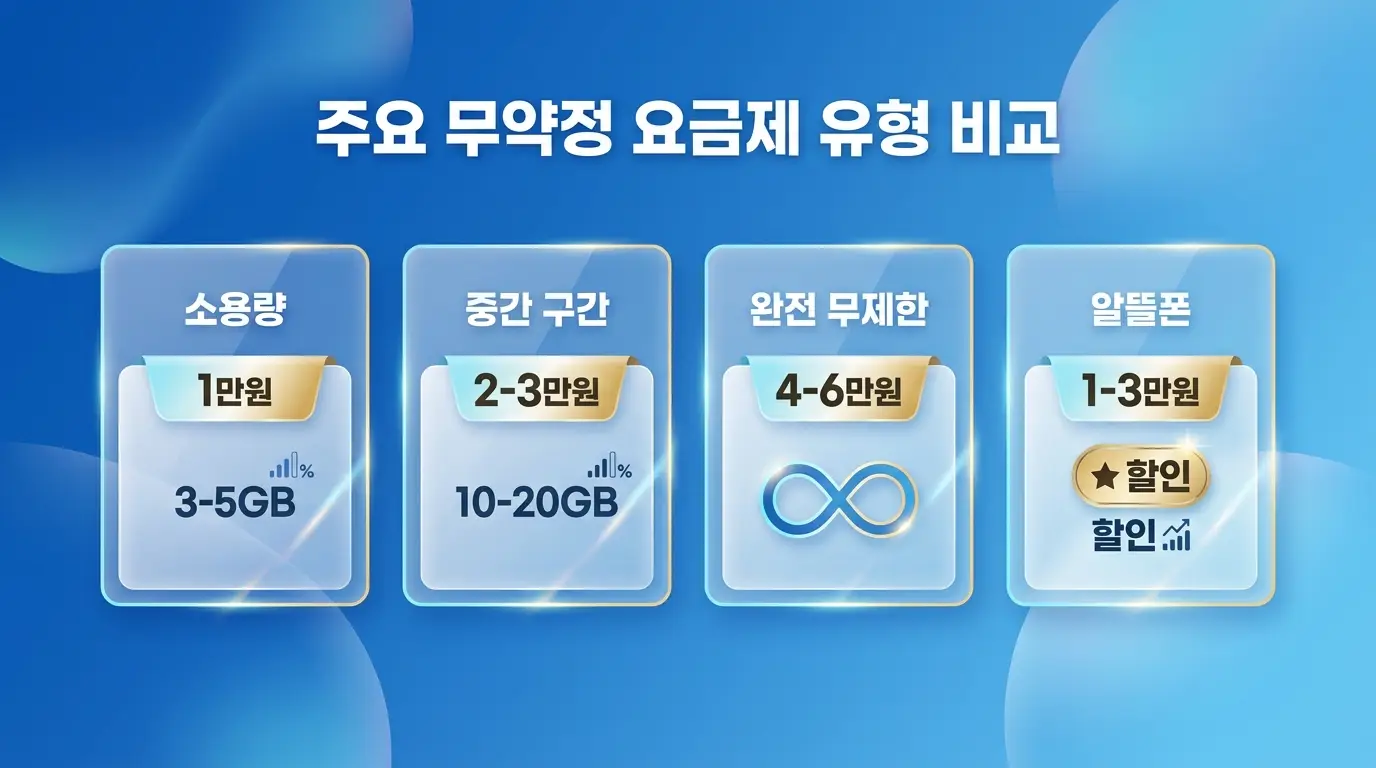 후불유심 약정 없이 개통하는 방법, 무약정 요금제 선택 기준과 신청 절차