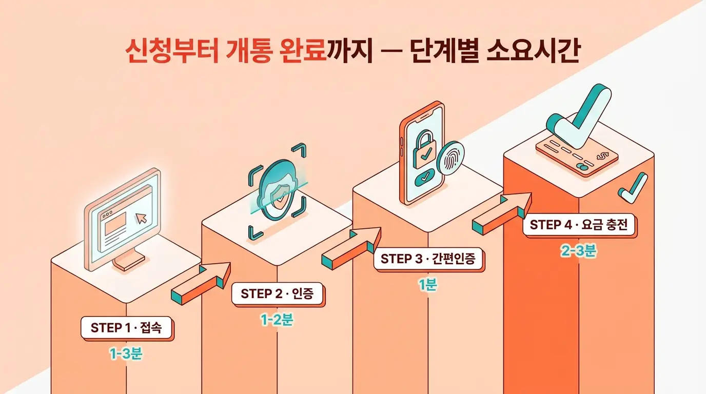 선불KT유심 즉시 개통 가능한지, 신청 후 개통 완료까지 소요시간 정리