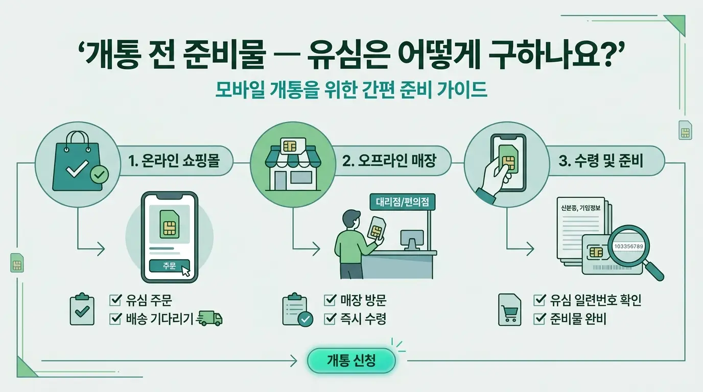 알뜰폰 집에서 개통하는 전 과정, 앱 설치부터 유심 등록까지 단계 정리
