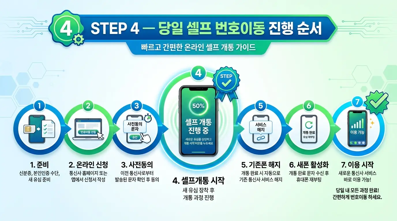 알뜰폰 셀프 번호이동 도전할 때 실패 없이 완료하는 체크 목록 정리