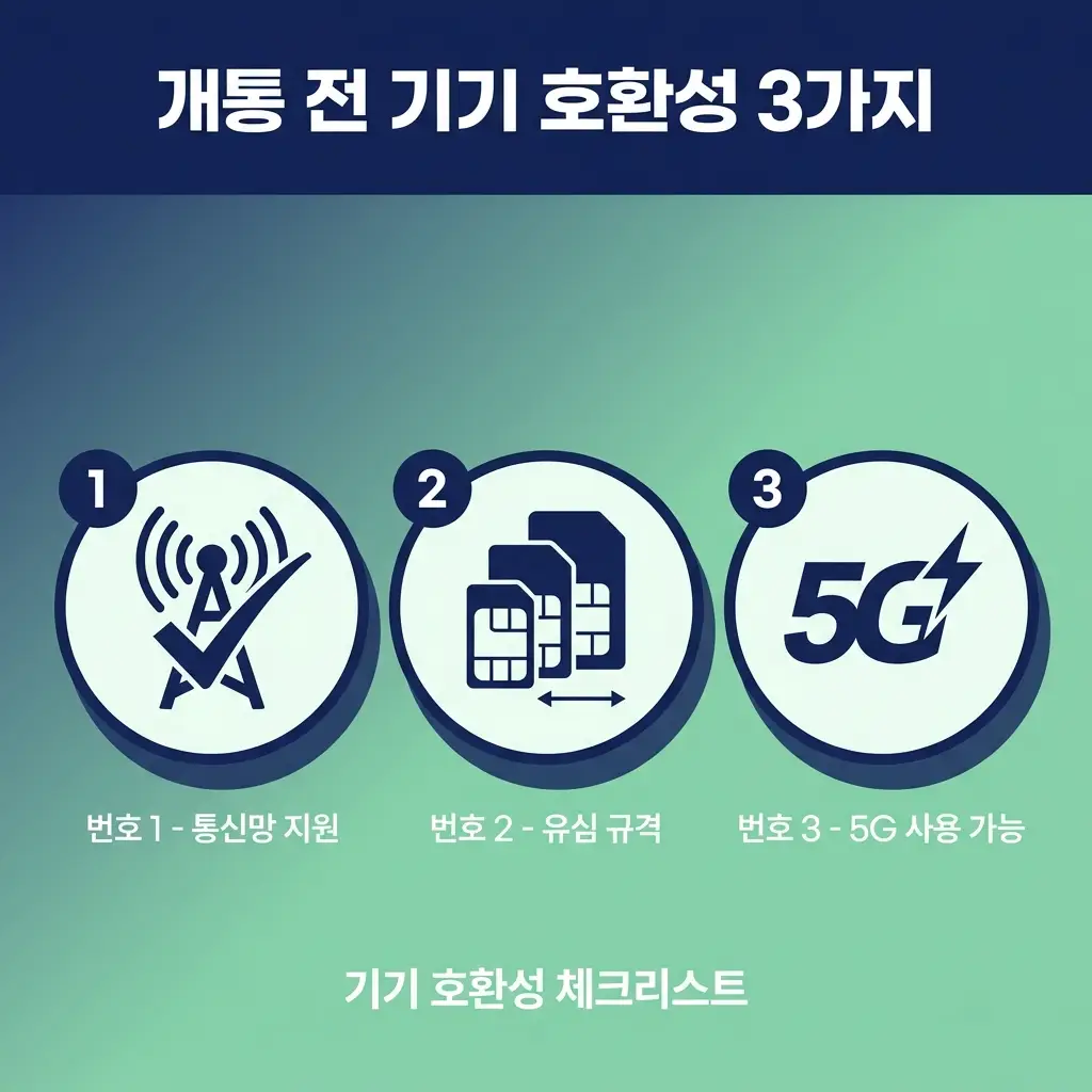 선불유심 셀프 개통 도전 전, 꼭 확인해야 할 기기 호환성과 등록 순서