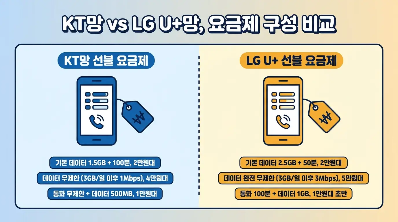 앤텔레콤 KT망으로 개통하면 통화 품질 어떤지, 망 선택 전 확인할 점