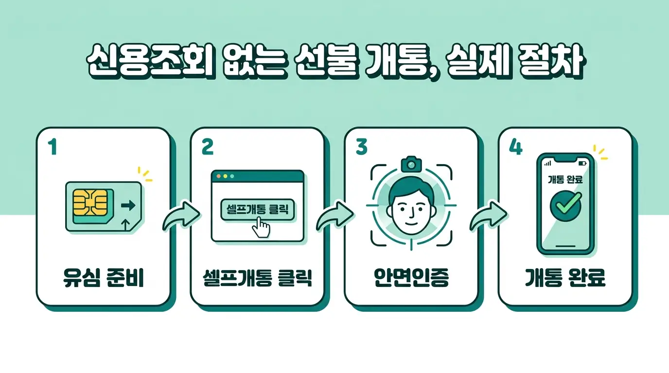 후불폰 신규 번호 개통 원하는데 신용조회 없이 가능한 방법 있는지 알아보기