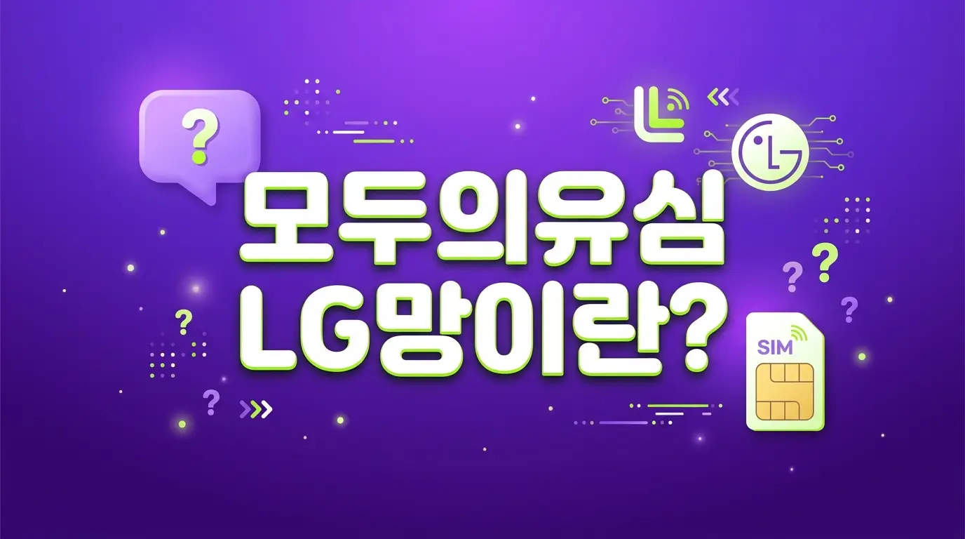 모두의유심 LG망 개통 안 될 때 확인할 것들 + 전체 등록 순서 정리