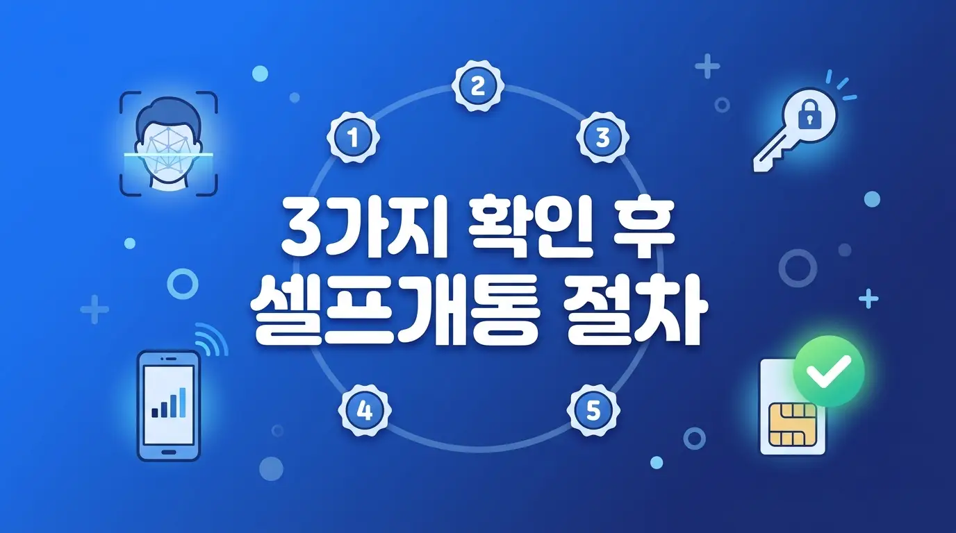 알뜰폰으로 통신비 줄이고 싶을 때 개통 전 확인할 3가지