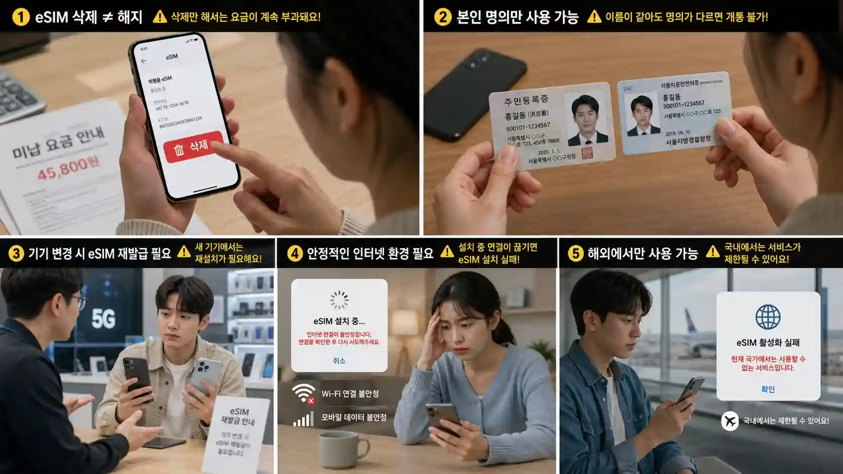 eSIM(이심)으로 알뜰폰요금제 셀프개통하는 방법