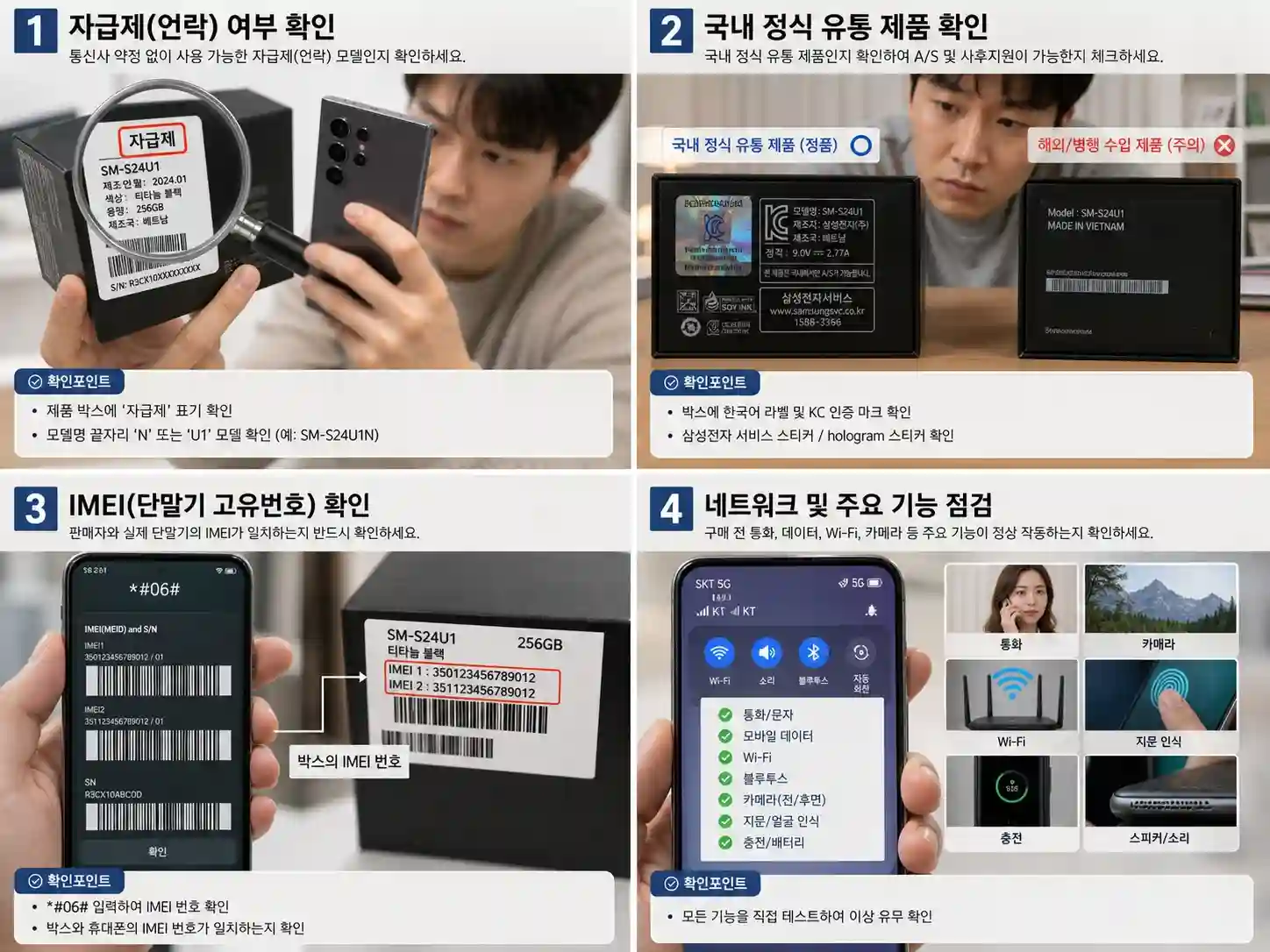 자급제폰 최저가 구입방법 및 알뜰폰 셀프개통 방법