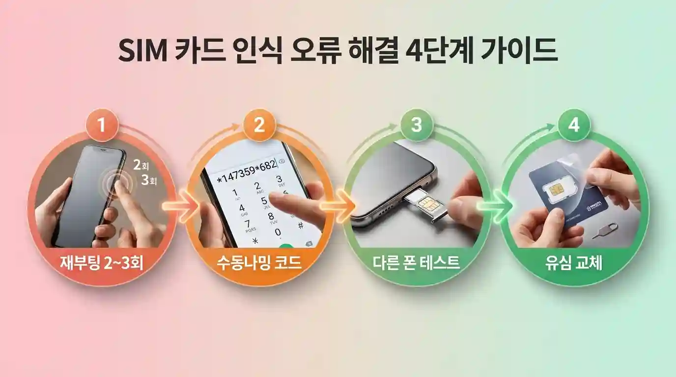 KT 알뜰폰 셀프개통 오류 - 원인과 해결법