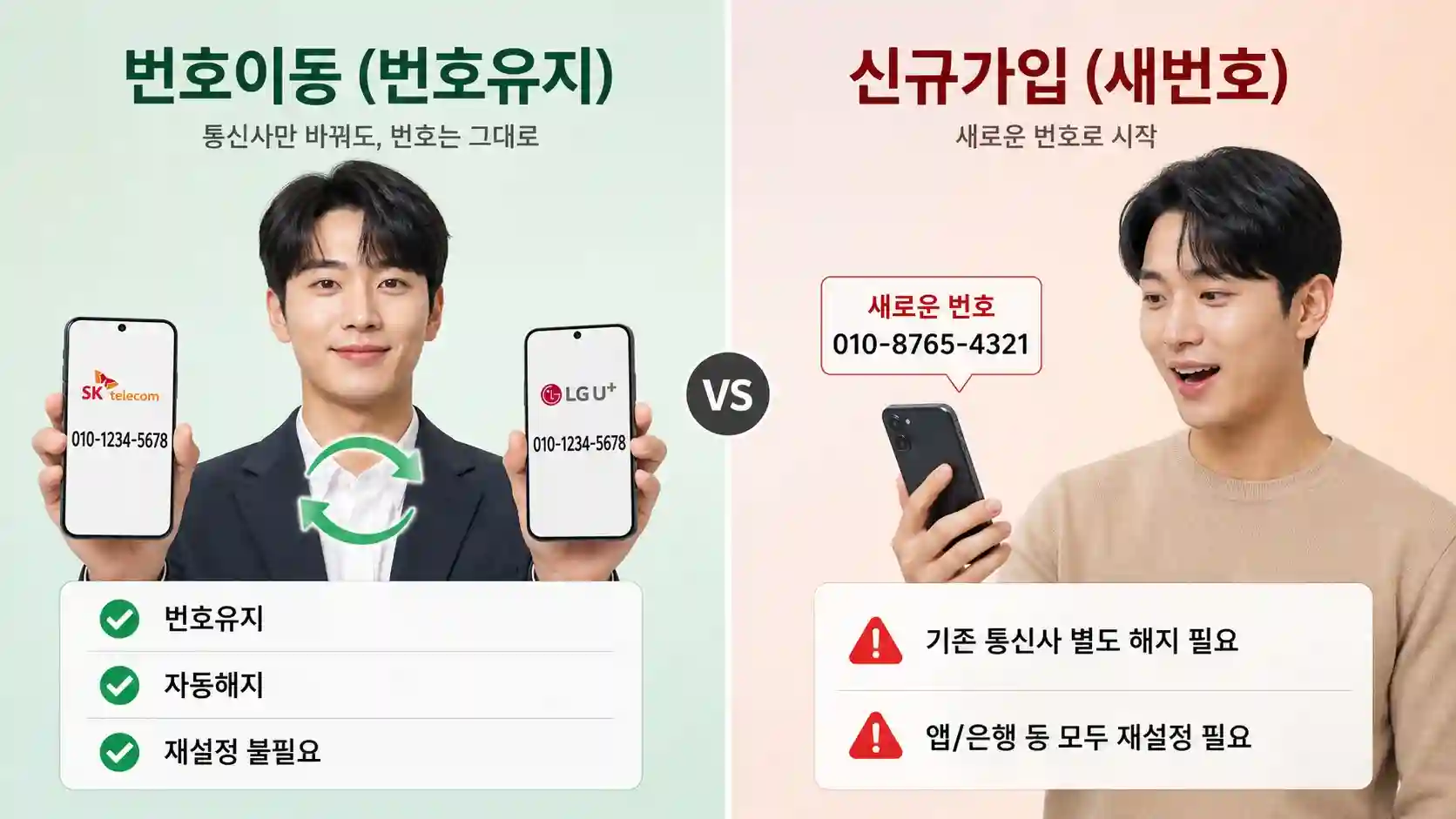 SK·KT·LG → 알뜰폰 번호이동 5단계 — 20분 완료 가이드