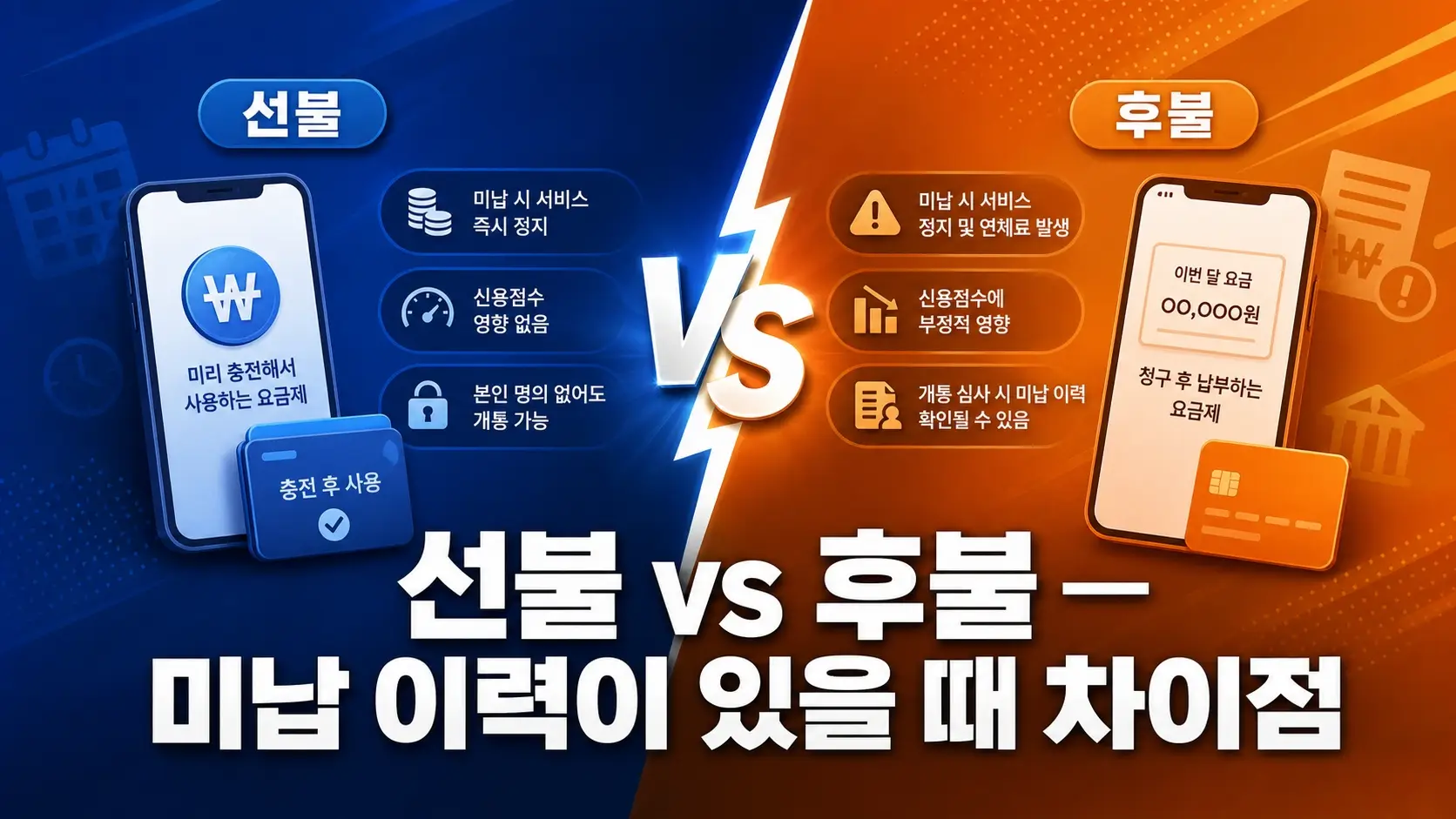 휴대폰 미납정지 선불유심 개통방법