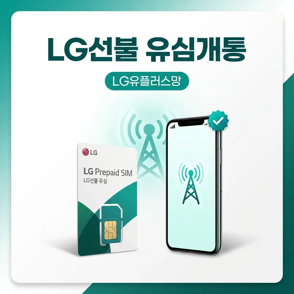 LG선불 유심개통