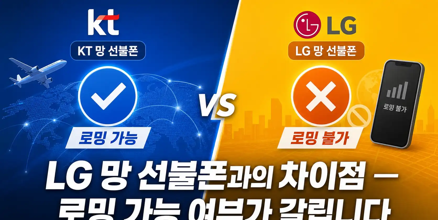 선불폰  KT바로유심으로  해외에서 사용 가능했던 후기