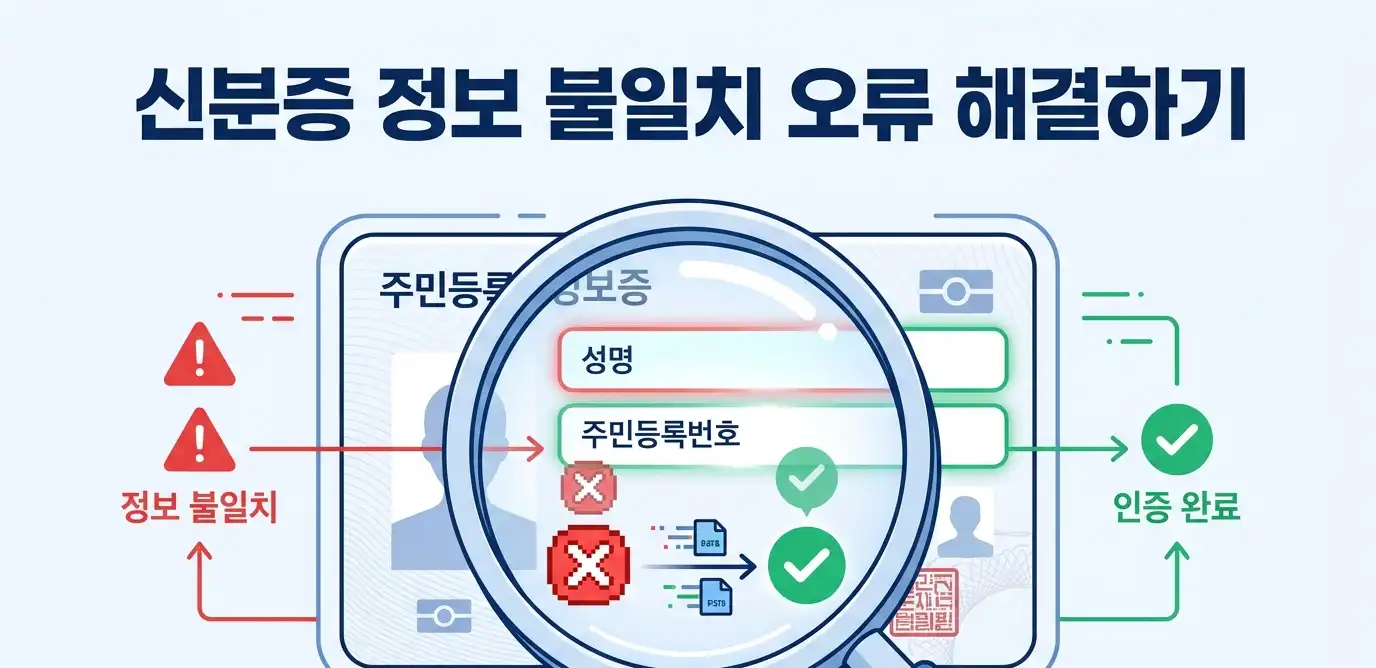 선불유심 본인인증 오류 때문에 막혔을 때 해결 방법 정리