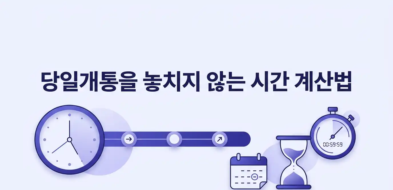 신한인증으로 당일개통 가능한 방법 정리