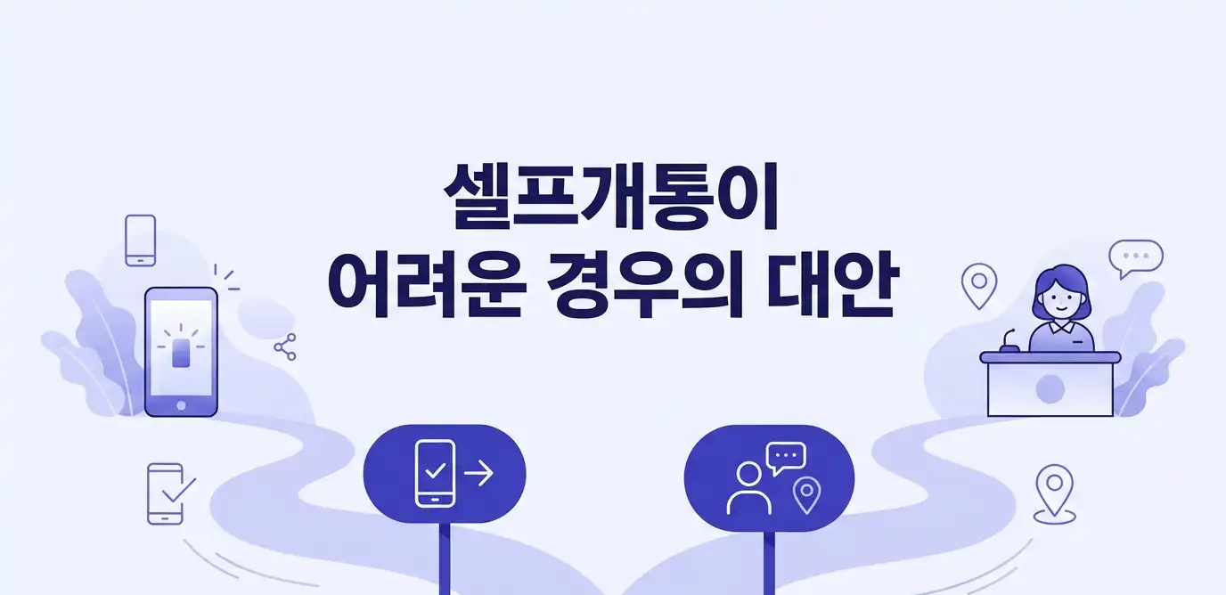 신한인증으로 당일개통 가능한 방법 정리