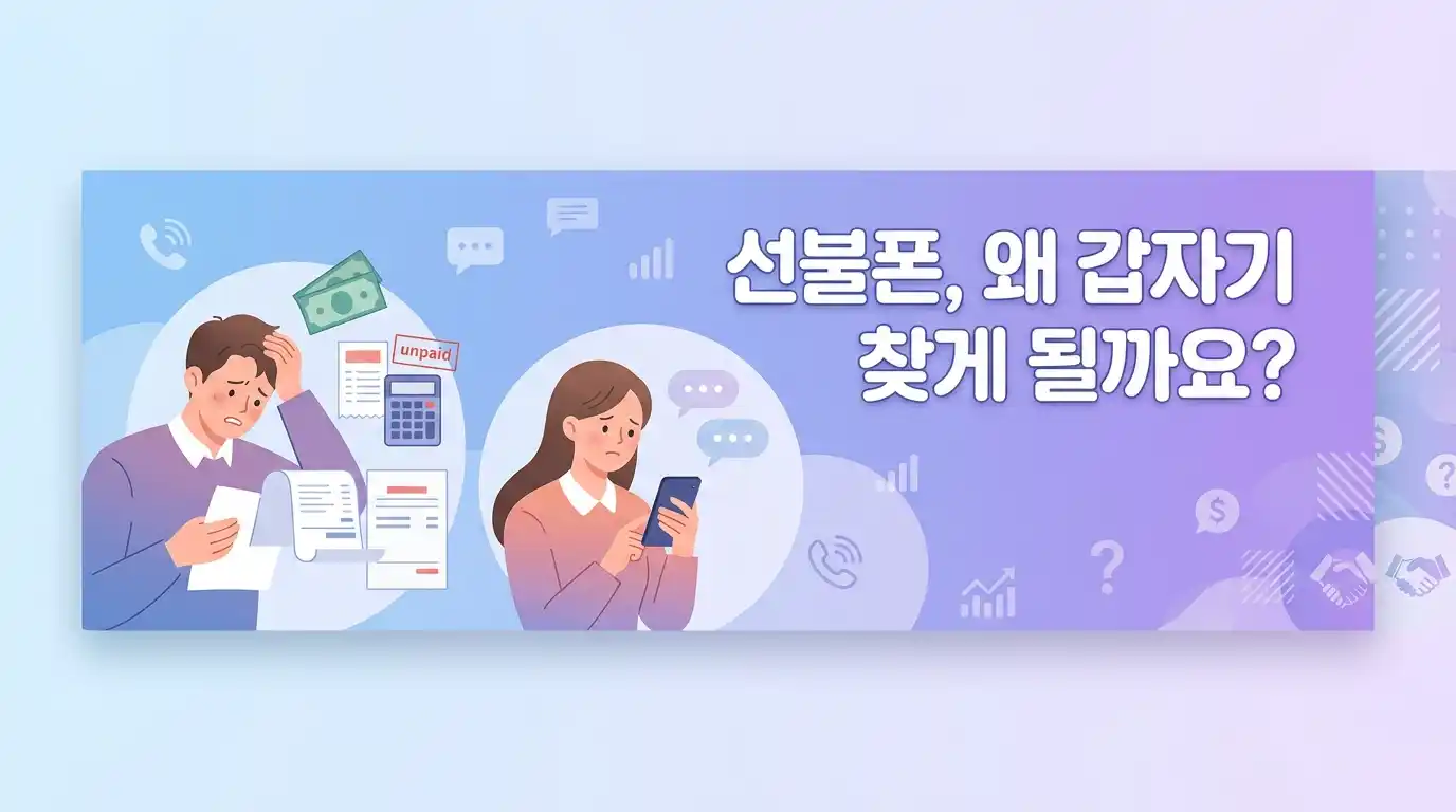 선불폰 개통이 막막한 분들께 — 상황별 해결책 한눈에 정리 (2026)
