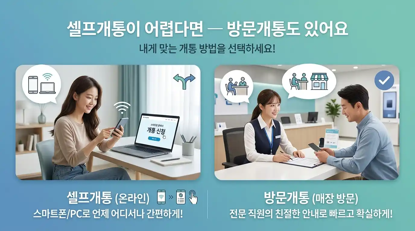 선불폰 개통이 막막한 분들께 — 상황별 해결책 한눈에 정리 (2026)