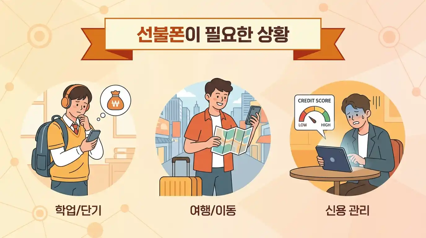 선불폰 개통 거절됐다면 — 신용·미납 문제 없이 본인 명의로 개통하는 방법