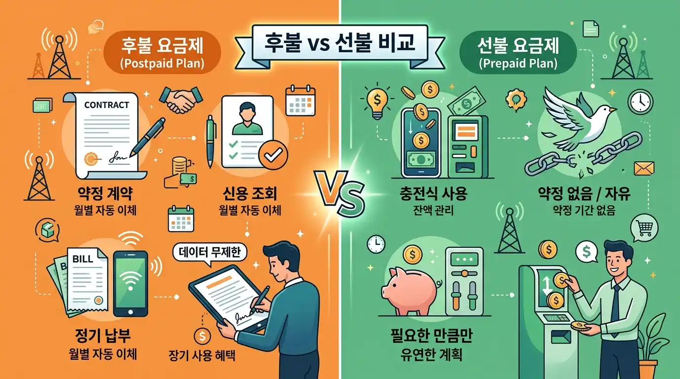 핸드폰 개통이 계속 거절된다면 — 미납 이력자를 위한 선불폰 가이드