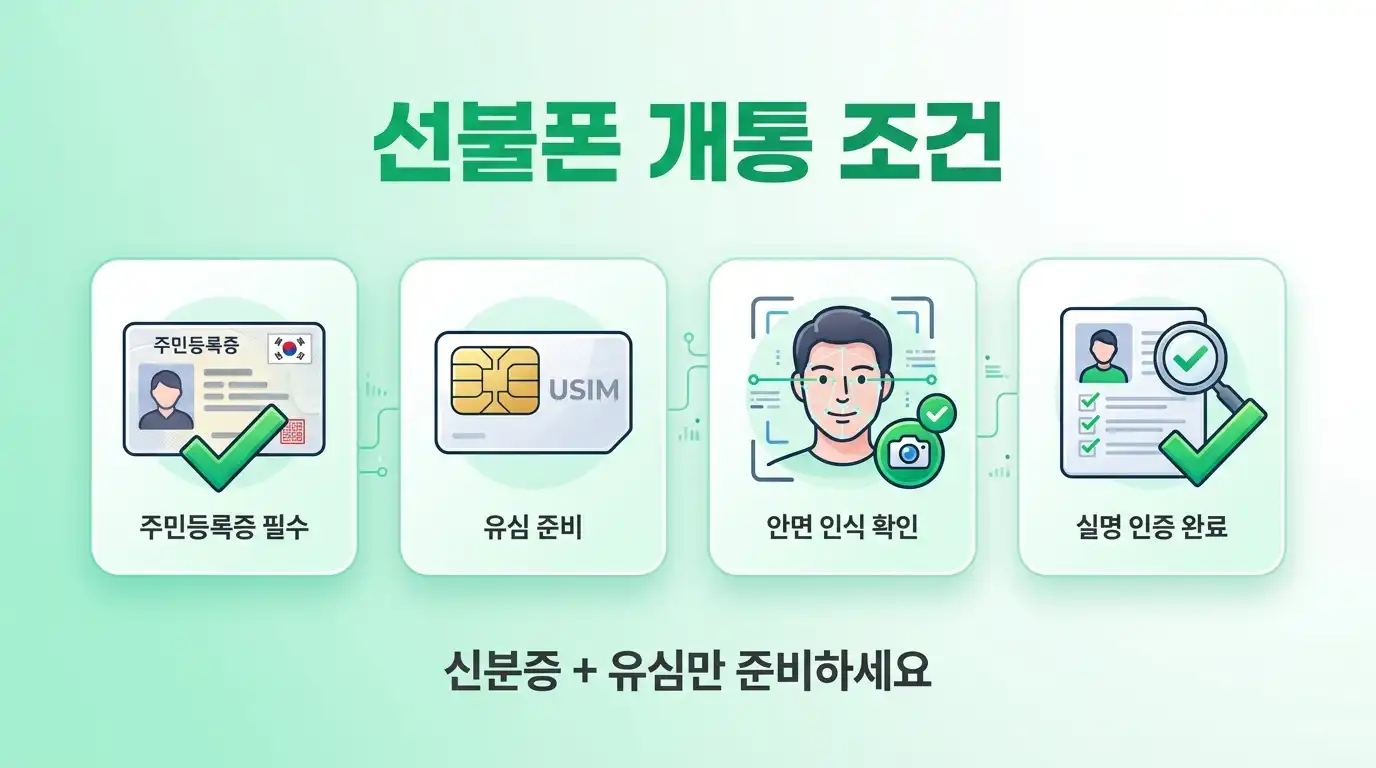 신용불량자도 휴대폰 개통 가능할까? 선불폰으로 해결하는 방법