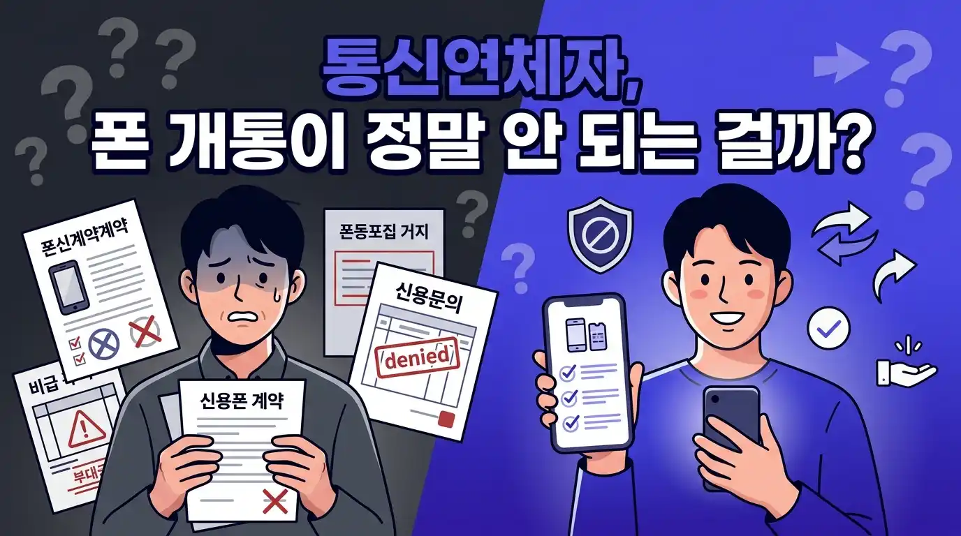 통신연체자 KT 5G 요금제 후기