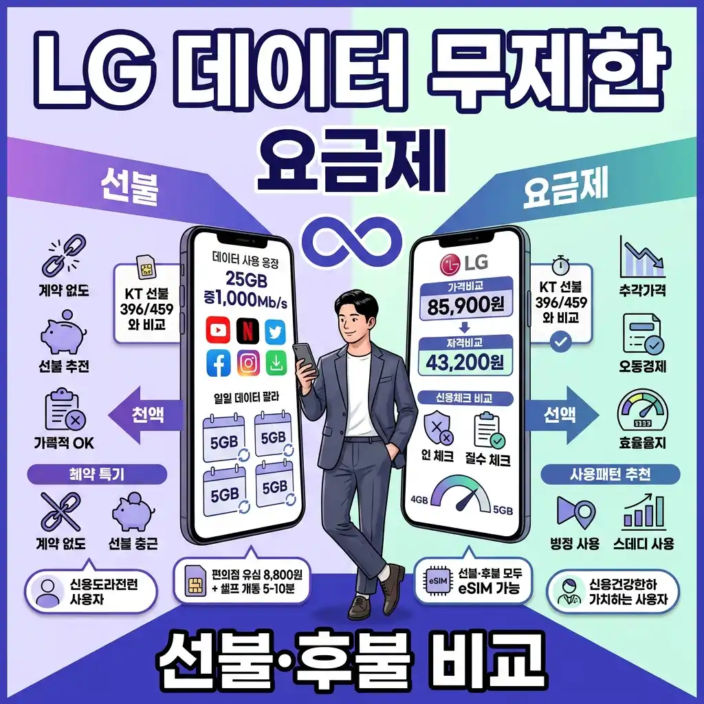 LG 데이터 무제한 요금제