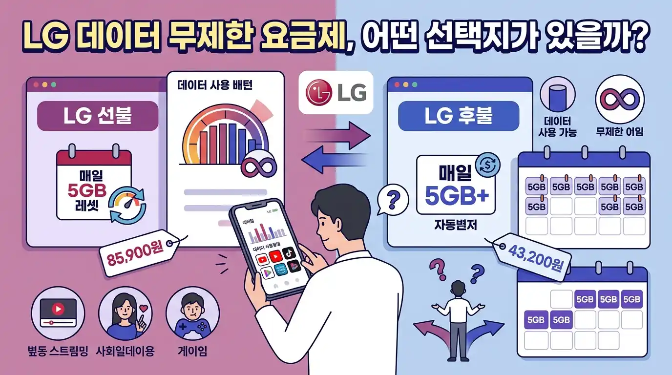 LG 데이터 무제한 요금제