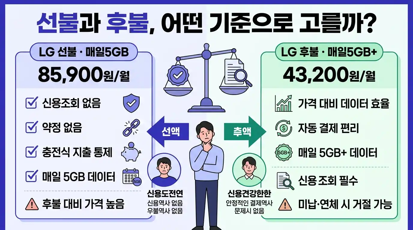 LG 데이터 무제한 요금제