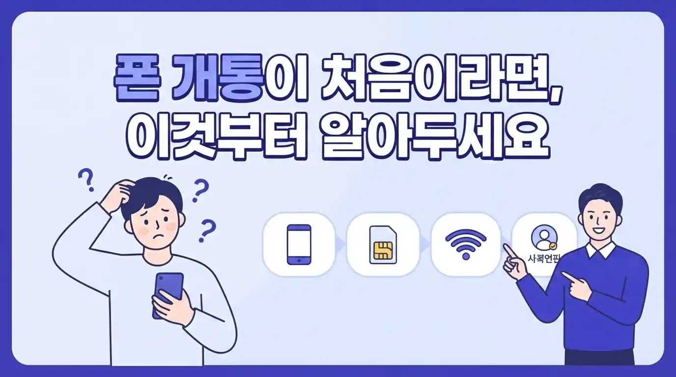 초보자 5G 요금제 개통 방법 — 신용조회 없이 진행하는 법