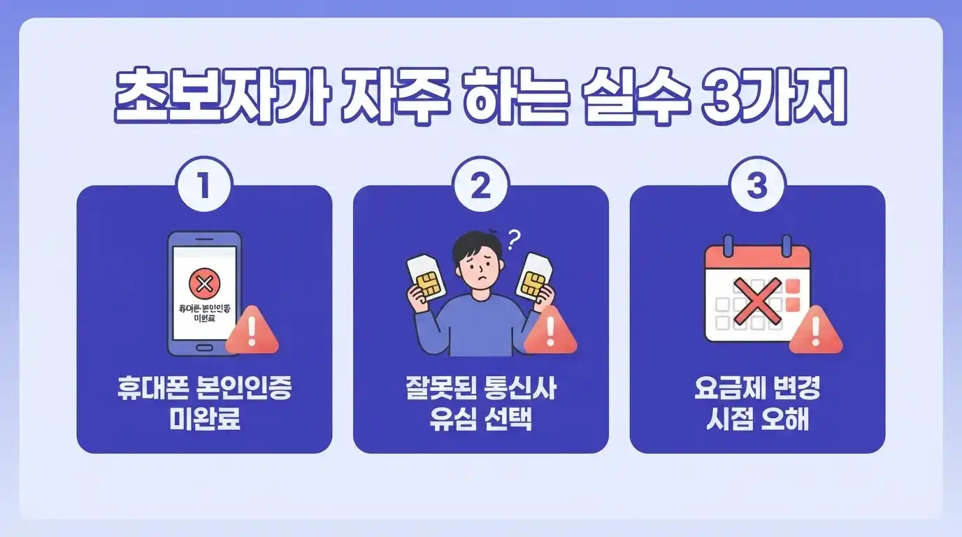 초보자 5G 요금제 개통 방법 — 신용조회 없이 진행하는 법