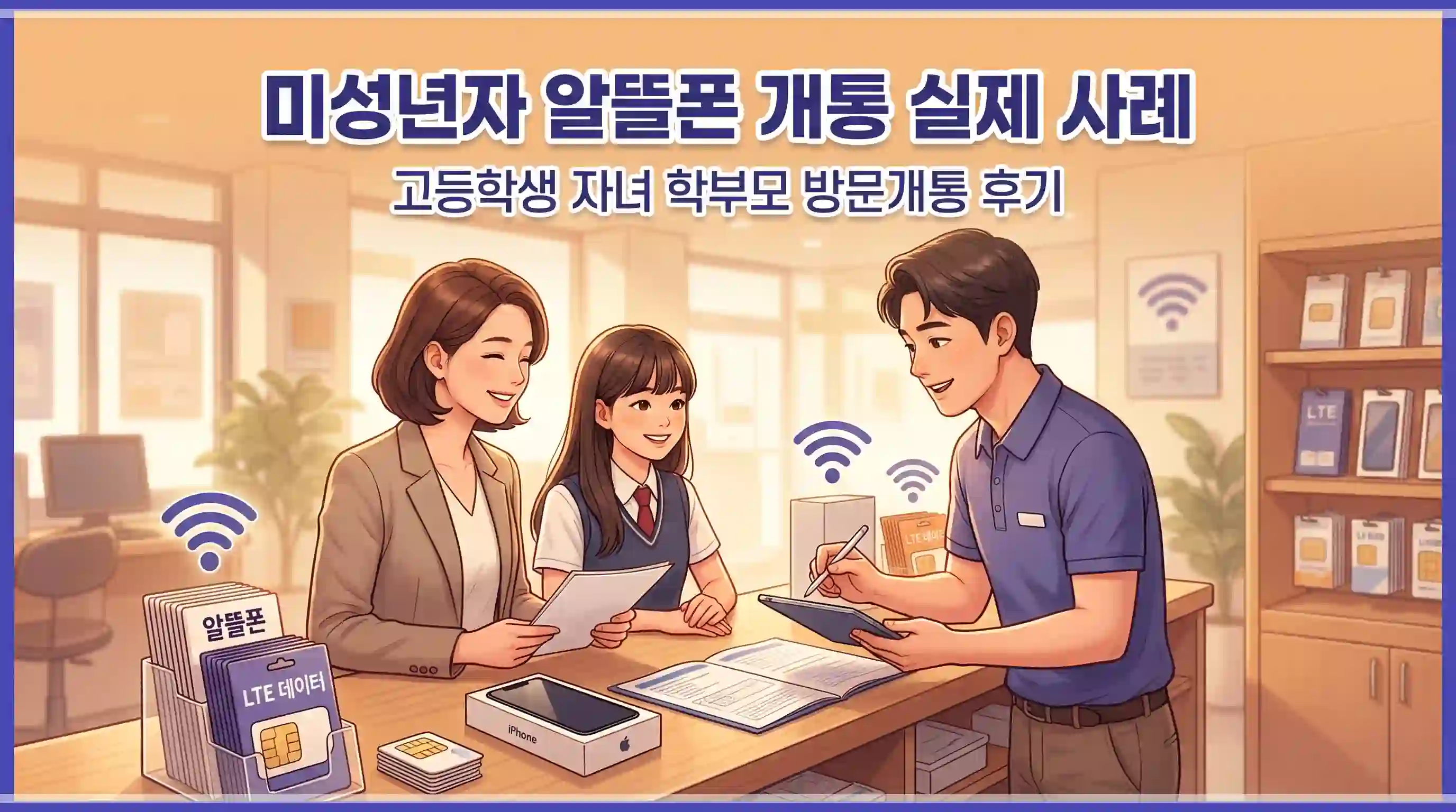 미성년자 알뜰폰 개통 방법 — 준비물부터 절차까지 한눈에
