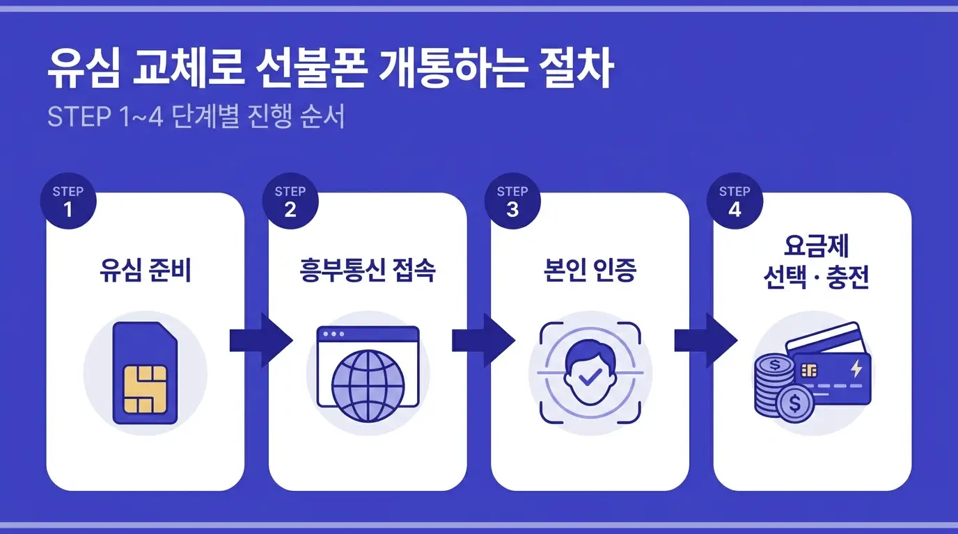 수신정지라고 포기하지 마세요 유심만 바꾸면 끝나는 문제
