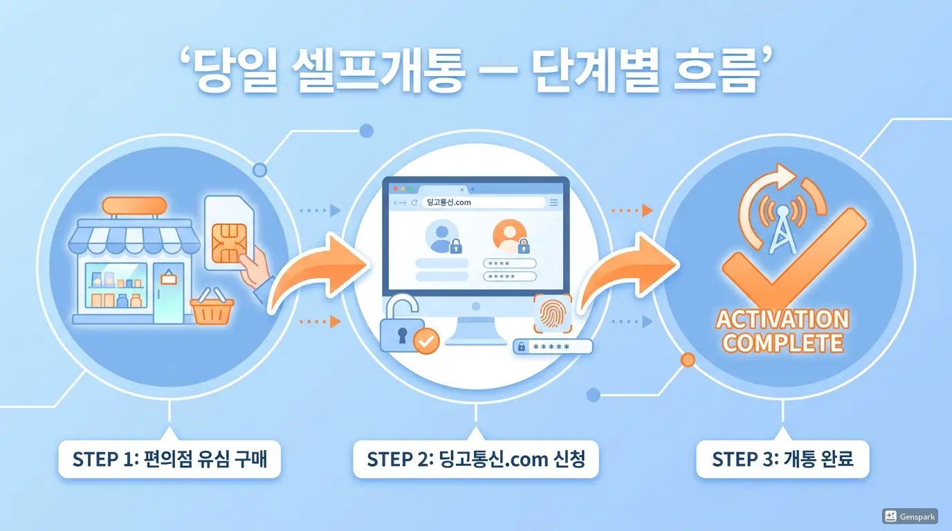 선불폰 개통 처음인데 공기계 하나로 당일 바로 되는지 확인하는 법