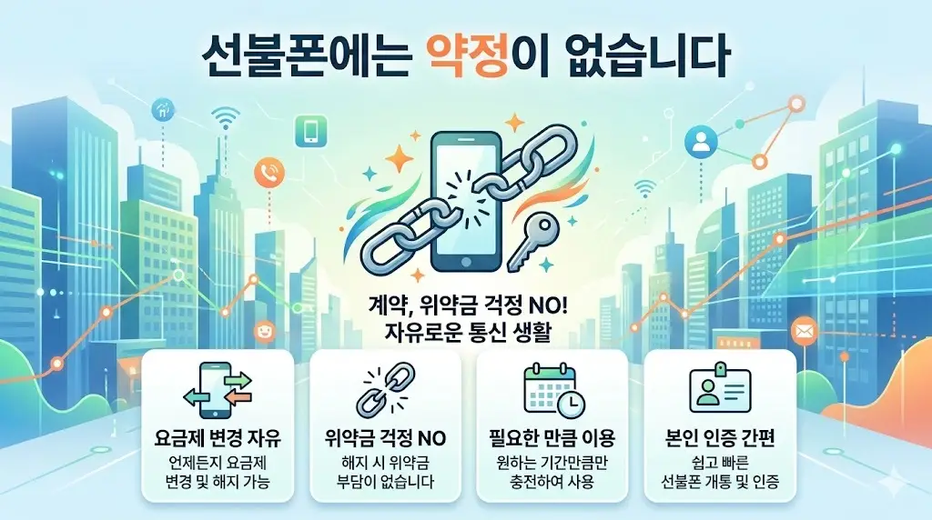 선불폰 개통 조건이 궁금한 분들, 신용조회·약정·서류 3가지 기준으로 정리