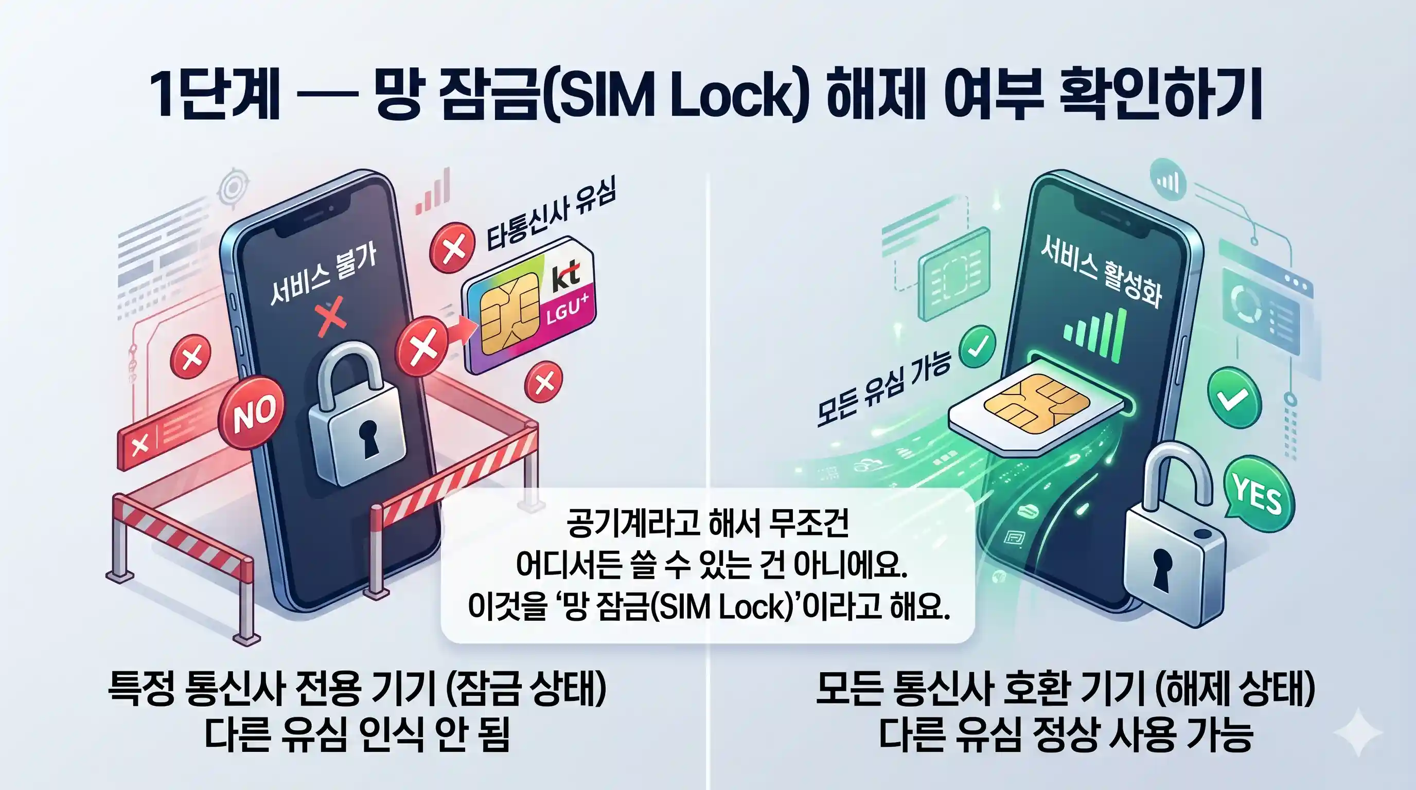 선불폰 개통 신청하기 전에 내 공기계가 호환되는지 먼저 보는 순서