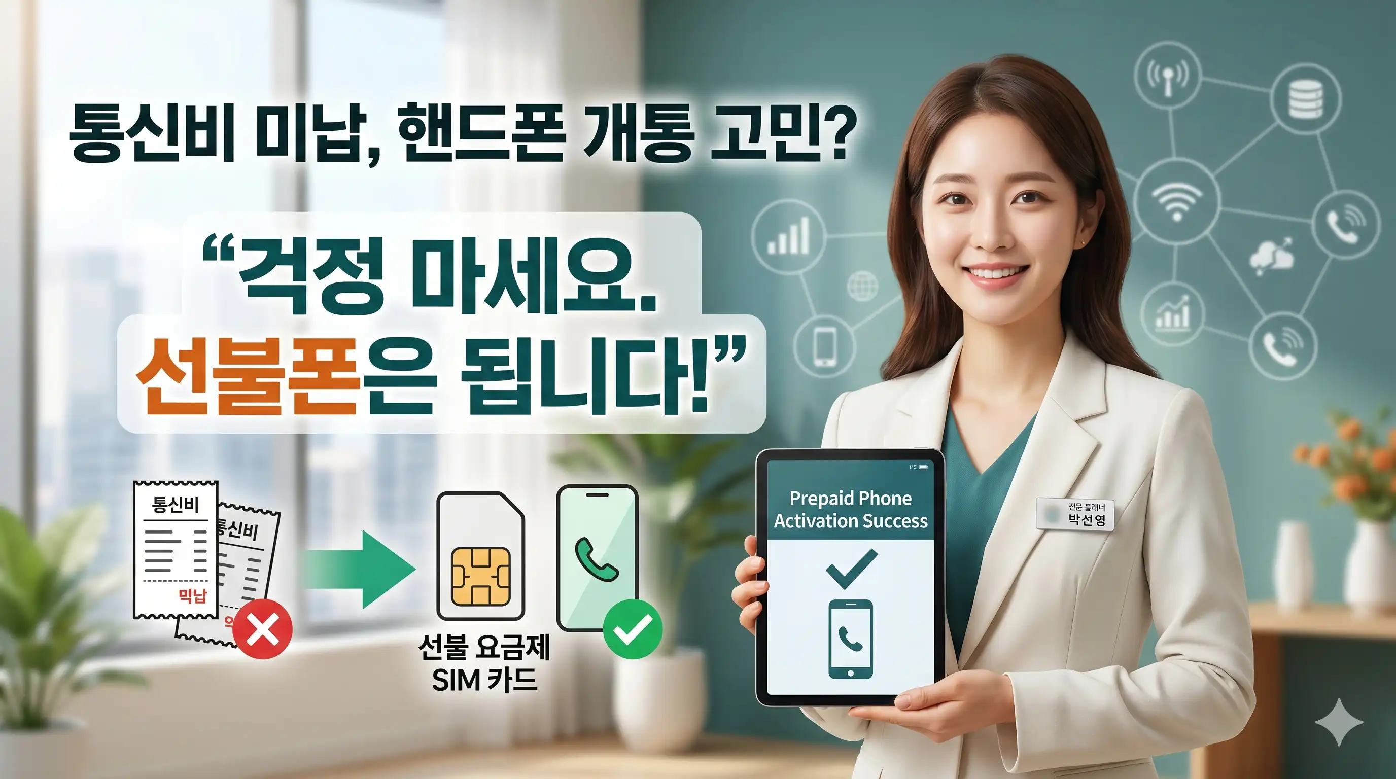 통신비 미납 이력 있어도 선불폰 개통 되는지, 심사 구조부터 절차까지 풀어봄