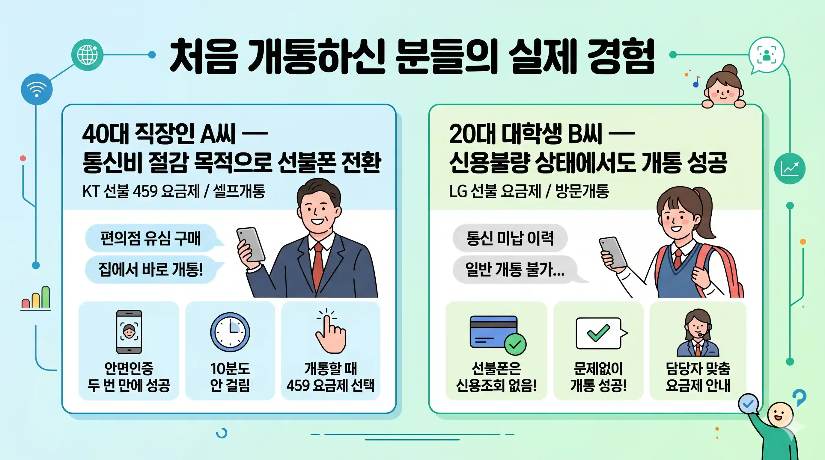 선불폰 개통 처음 해보는데 유심만 있으면 되는 건지 단계별로 정리