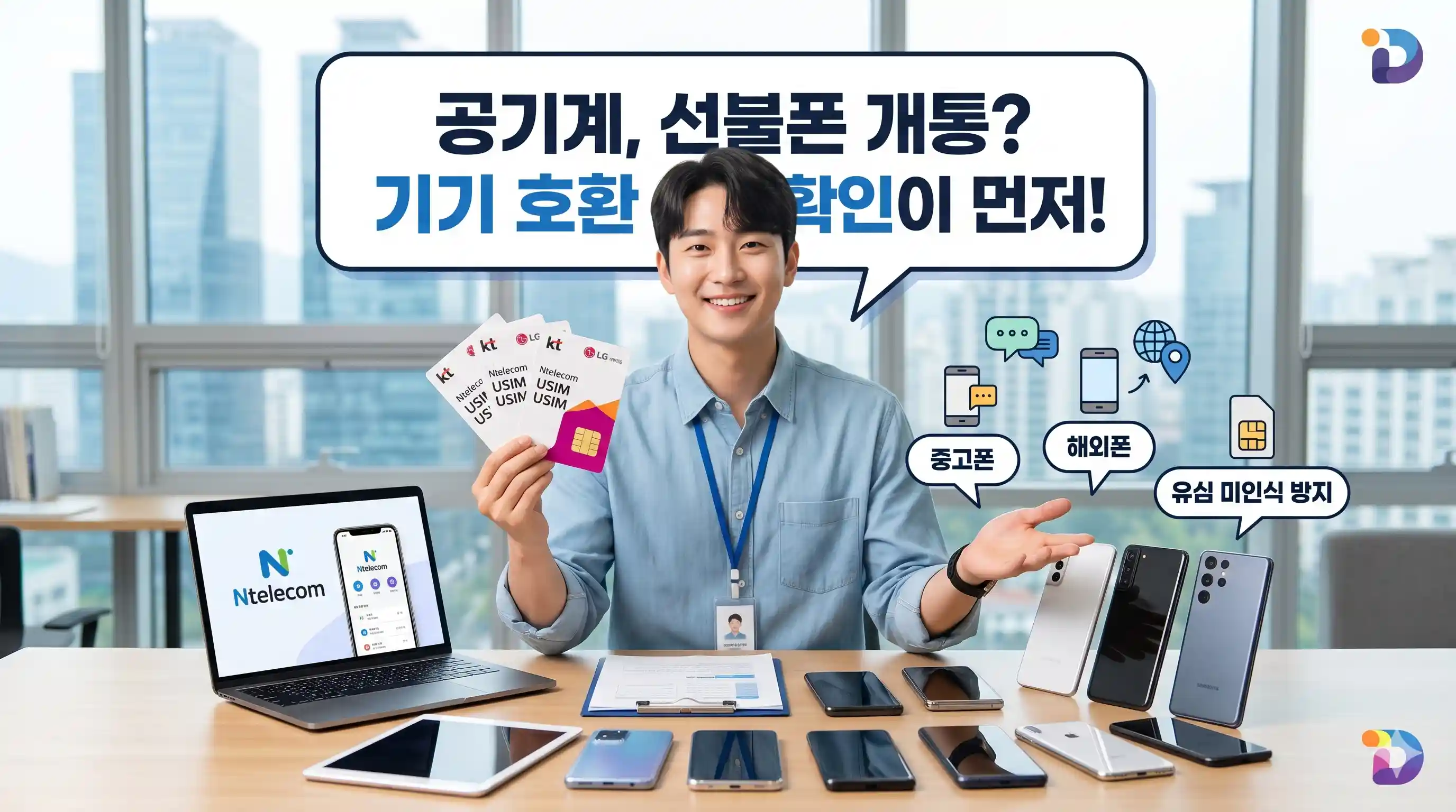 공기계 선불폰 개통 되는지 모르겠다면 기기 호환 확인부터 개통까지 순서