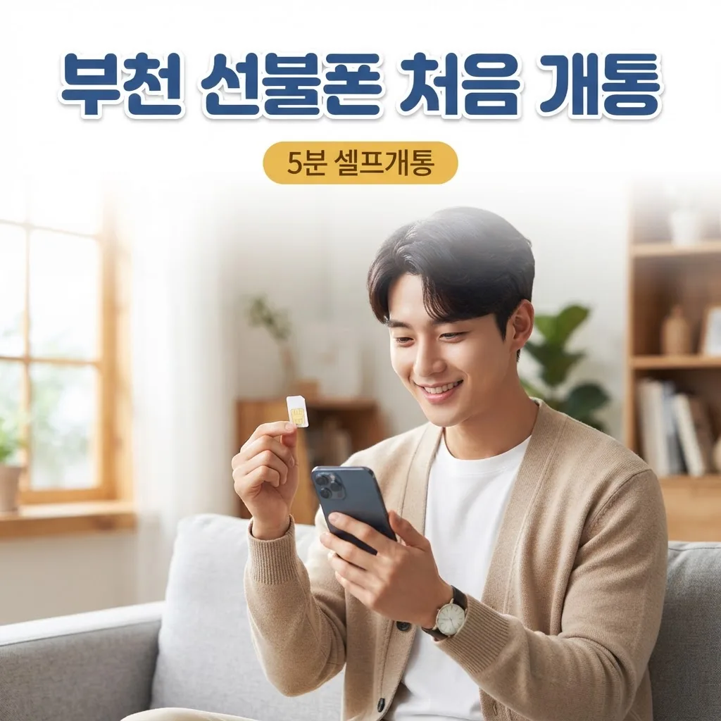 부천 선불폰 개통 처음이라면 알아야 할 방법과 준비사항