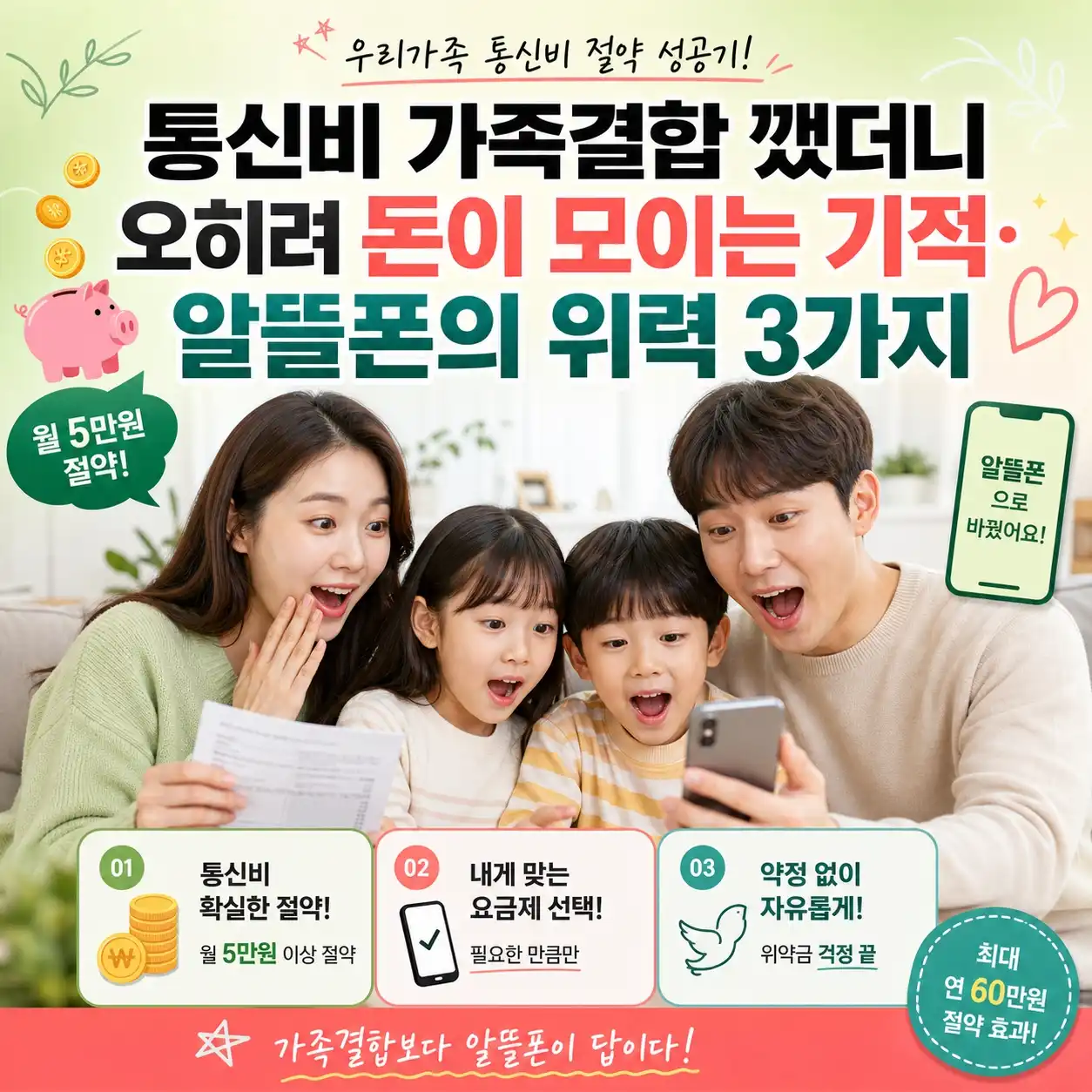 앤텔레콤 개통, 알뜰폰 자급제 결합으로 통신비 절약하는 3가지 방법