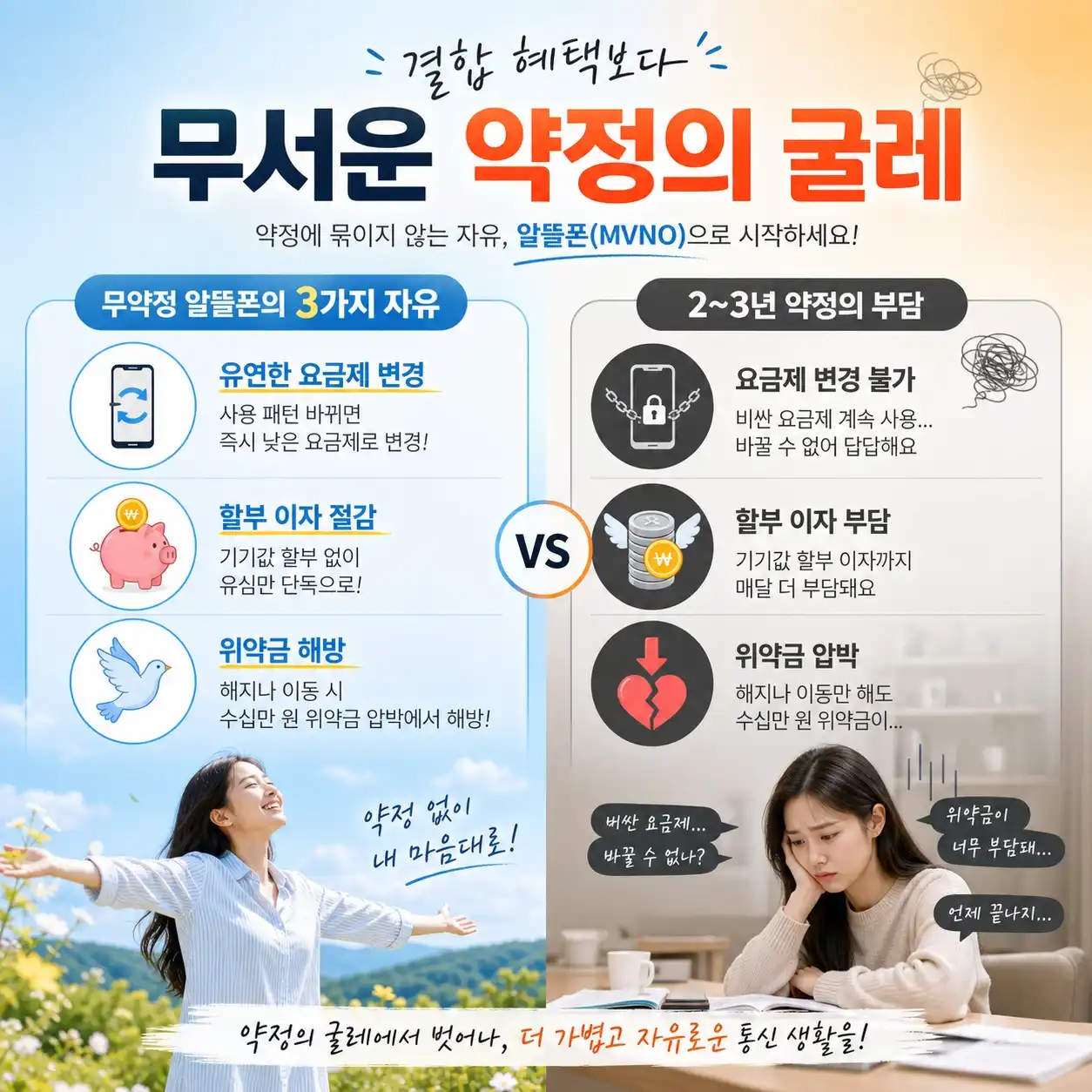 앤텔레콤 개통, 알뜰폰 자급제 결합으로 통신비 절약하는 3가지 방법
