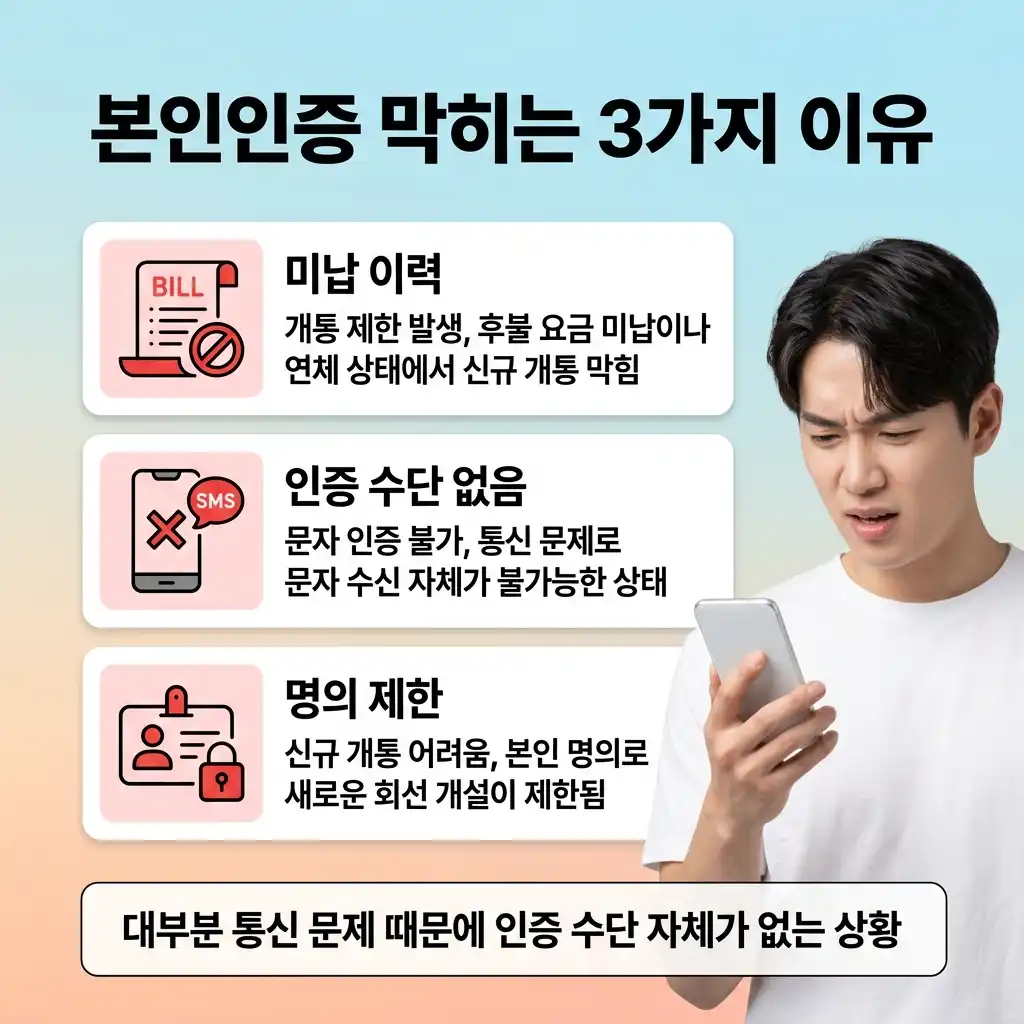 신용불량자 본인인증 가족 명의 없이 내 이름으로 받는 방법