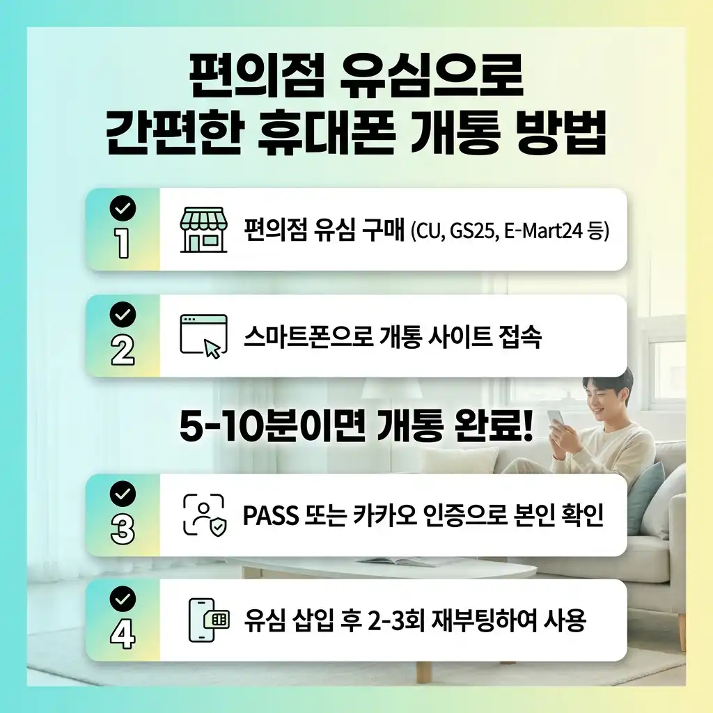 미납 정지폰 그대로 선불폰 개통, 새 단말기 안 사고 즉시 사용하는 방법