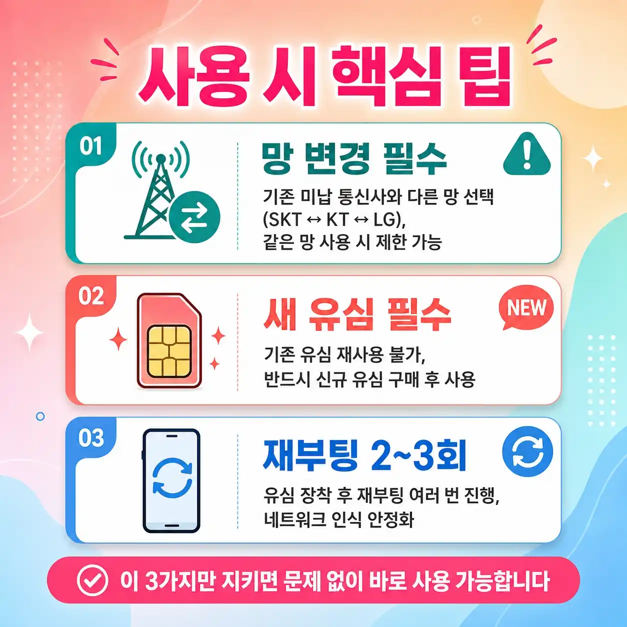 통신사 직권해지 상태에서 선불유심 꽂아 당일 바로 사용하는 꿀팁